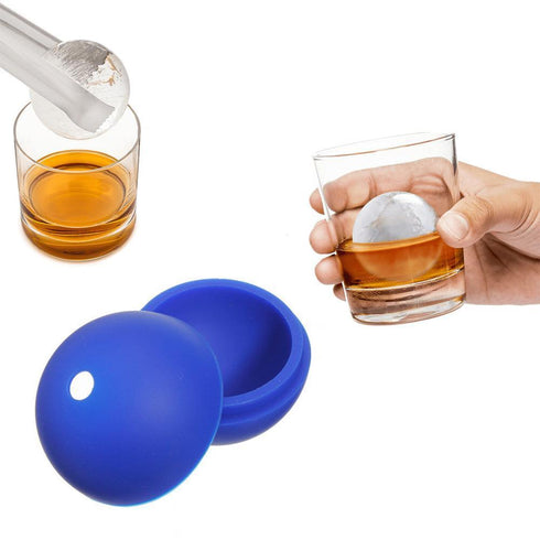 AussieSuperStore Homeware Supplies The Perfect Large Ice Sphere Maker - Professional Silicone Giant Ice Ball Mould Perfect Large Ice Sphere Mold Maker Silicone Giant Ice Ball Mould CBICEBALL